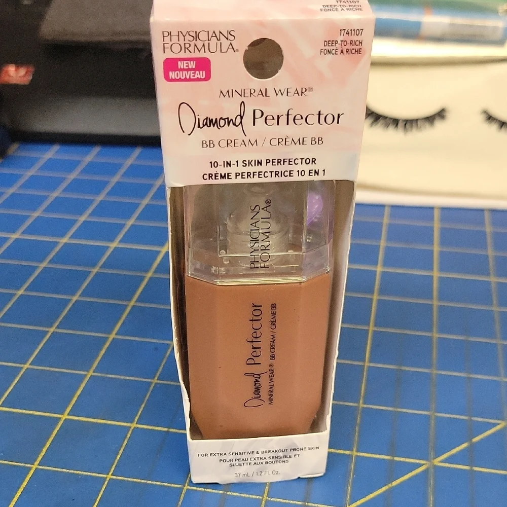 Physicians Formula Mineral Wear Diamond Perfector BB Cream Deep To Rich New Box